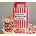 Personalised Advent Calendar Bag, Plus 24 Paper Bags & 24 Christmas Stickers