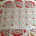 Personalised Advent Calendar Bag, Plus 24 Paper Bags & 24 Christmas Stickers