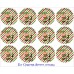 24 Elf Christmas Advent Calendar Stickers & 24 Paper Red Bags Boys or Girls