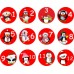 24 Penguin Advent Calendar Stickers for Boys or Girls Countdown to Christmas