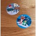 24 Advent Calendar Stickers Boys or Girls Countdown to Christmas
