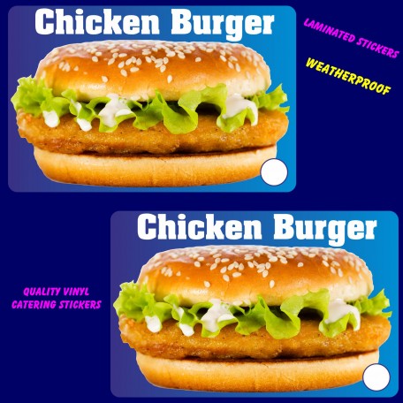 Chicken Burger  stickers