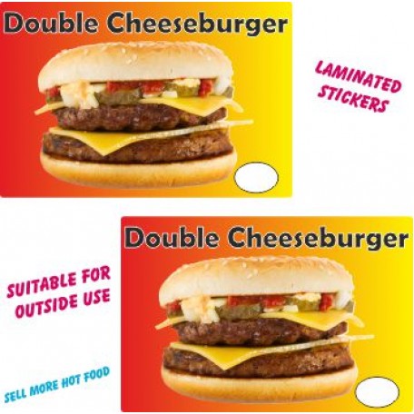 Double Cheese Burger  stickers