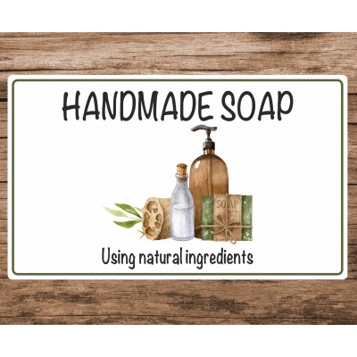 39 Home Made Soap Labels, Stickers