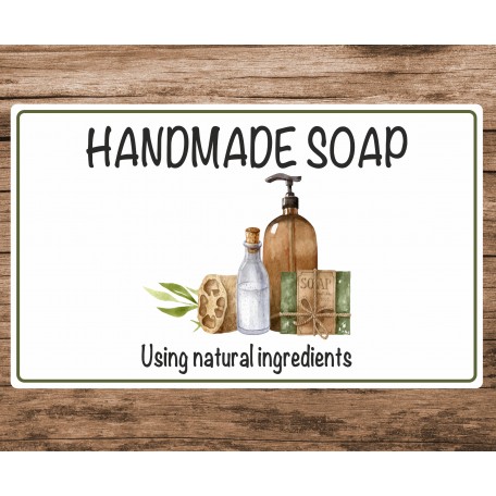39 Home Made Soap Labels, Stickers