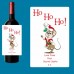 3 x Secret Santa Wine Bottle Vinyl Labels Christmas Gift Family and Friends 
