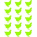 30 Decorative Vinyl Chicken Decal Stickers